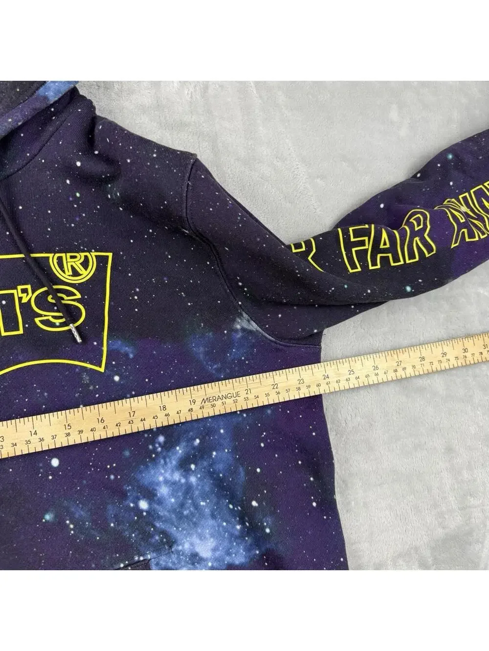 Levi's x Star Wars Grapic Pullover Hoodie Size L Galaxy Space Print Streetwear
